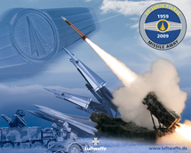 1959-2009 : 50ème anniversaire de la défense aérienne sol-air de la Luftwaffe (Flugabwehrraketen) 1959-2009 : 50ème anniversaire de la défense aérienne sol-air de la Luftwaffe (Flugabwehrraketen)
