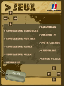 des jeux à la webtv, le ministère de la Défense investit la toile