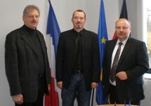 Uwer Bader, Gregory Dufour et Dieter Burgard Uwer Bader, Gregory Dufour et Dieter Burgard