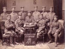 « En souvenir Metz 1915 » un groupe de soldats allemands - Collection Jean-Claude BERRAR « En souvenir Metz 1915 » un groupe de soldats allemands - Collection Jean-Claude BERRAR