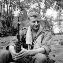 Bruno Cremer sur le tournage de la 317ème section