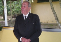 Le Colonel Francis Masset le 8 août dernier