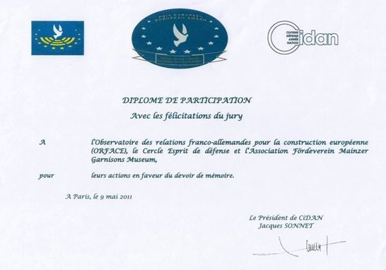 Félicitations pour le Cercle Esprits de Défense Félicitations pour le Cercle Esprits de Défense