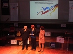 Volker Schlöndorff prononçant une communication suite la remise du Prix