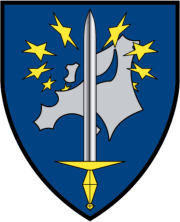 l'emblème du Corps européen l'emblème du Corps européen
