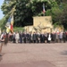 Autorités militaires et civils devant le monument aux Morts de Metz
