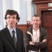 Thibaut Villemin, Vice-Président du Conseil Régional de Lorraine aux côtés d'un représentant de l'Amifort - Ouvrage du Hackenberg