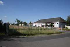 Bâtiment qui était le garage pour les blindés