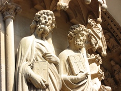Statues de la cathédrale de Metz