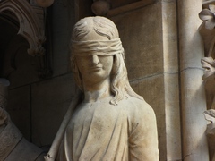 Statue de la cathédrale de Metz