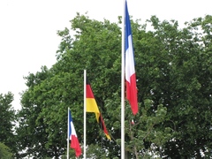 Arrivée du 3ème Régiment de Hussards à Metz - Démonstration statique