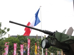 Arrivée du 3ème Régiment de Hussards à Metz - Démonstration statique Arrivée du 3ème Régiment de Hussards à Metz - Démonstration statique