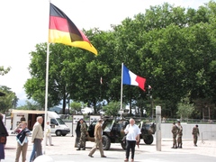 Arrivée du 3ème Régiment de Hussards à Metz - Démonstration statique Arrivée du 3ème Régiment de Hussards à Metz - Démonstration statique