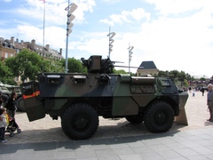 Arrivée du 3ème Régiment de Hussards à Metz - Démonstration statique