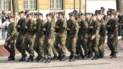 Arrivée du 3ème Régiment de Hussards à Metz - Démonstration dynamique