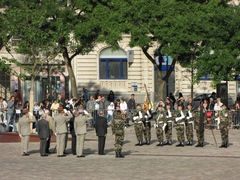 Arrivée du 3ème Régiment de Hussards à Metz - Démonstration dynamique