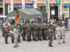Arrivée du 3ème Régiment de Hussards à Metz - Démonstration dynamique