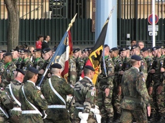 Arrivée du 3ème Régiment de Hussards à Metz - Démonstration dynamique