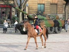 Arrivée du 3ème Régiment de Hussards à Metz - Démonstration dynamique