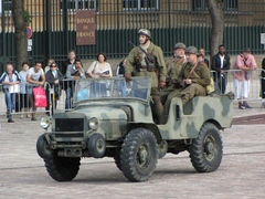 Arrivée du 3ème Régiment de Hussards à Metz - Démonstration dynamique