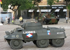 Arrivée du 3ème Régiment de Hussards à Metz - Démonstration dynamique