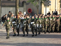 Arrivée du 3ème Régiment de Hussards à Metz - Démonstration dynamique