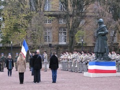 Cérémonie du 11 novembre 2011 à Metz devant le Poilu
