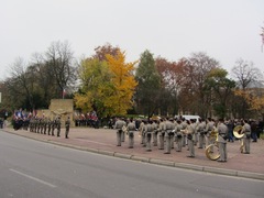 11 novembre 2011 à Metz devant le Monument aux Morts