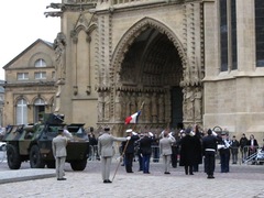 11 novembre 2011 à Metz sur la Place d'Armes