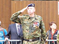 Le Lieutenant-Colonel Lindstedt, commandant du 291ème Jägerarbataillon Le Lieutenant-Colonel Lindstedt, commandant du 291ème Jägerarbataillon