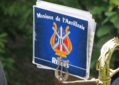 La musique de l'Artillerie de Rennes était présente à Metz pour l'adieu aux armes du Gouverneur militaire de Metz 