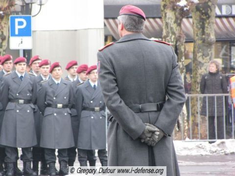Passation de commandement de la Luftlandebrigade 26 de Saarlouis