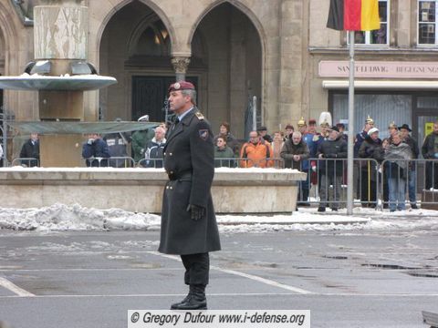 Passation de commandement de la Luftlandebrigade 26 de Saarlouis