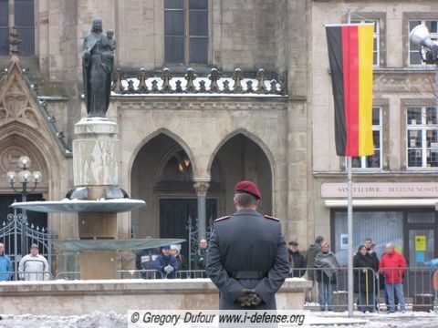 Passation de commandement de la Luftlandebrigade 26 de Saarlouis