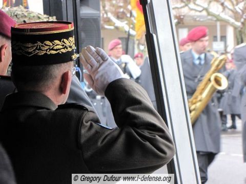 Passation de commandement de la Luftlandebrigade 26 de Saarlouis