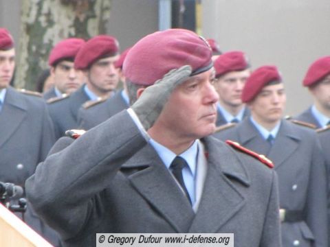 Passation de commandement de la Luftlandebrigade 26 de Saarlouis