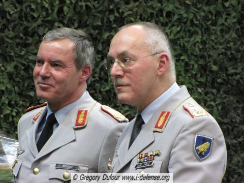 Passation de commandement de la Luftlandebrigade 26 de Saarlouis