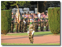 Prise d'armes à Metz le 13 juillet 2010