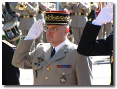 Le Général Pascal Péran, nouveau gouverneur militaire de Metz et commandant de la RTNE