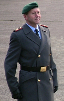 Le Generalmajor Gerhard Stelz, nouveau commandant du WBK II Le Generalmajor Gerhard Stelz, nouveau commandant du WBK II