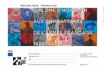 Un diplôme d’honneur pour les anciens combattants de la deuxième guerre mondiale Un diplôme d’honneur pour les anciens combattants de la deuxième guerre mondiale