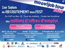 Le Moovijob Tour 2010 à Metz le 28 mai : trouvez un job dans la Défense Le Moovijob Tour 2010 à Metz le 28 mai : trouvez un job dans la Défense