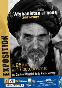 "L'Afghanistan et nous, 2001-2009", nouvelle exposition du Centre mondial de la Paix de Verdun "L'Afghanistan et nous, 2001-2009", nouvelle exposition du Centre mondial de la Paix de Verdun